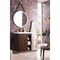 James Martin Vanities Alicante 24in Single Vanity, Mid-Century Acacia w/ White Glossy Composite Stone Top E110V24MCAWG - alternate 5